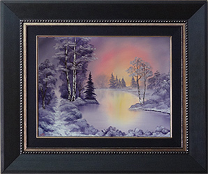 Malkurs nach Bob Ross - At Dawns Light